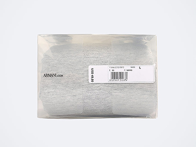 阿瑪尼服飾包裝膠盒細節圖 阿瑪尼服飾包裝膠盒細節圖