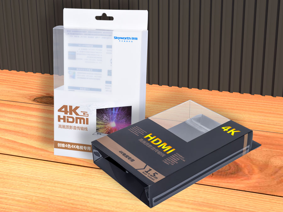 數(shù)據(jù)傳輸線透明包裝盒